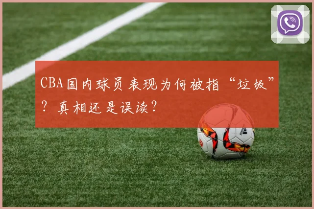 CBA国内球员表现为何被指“垃圾”?真相还是误读?